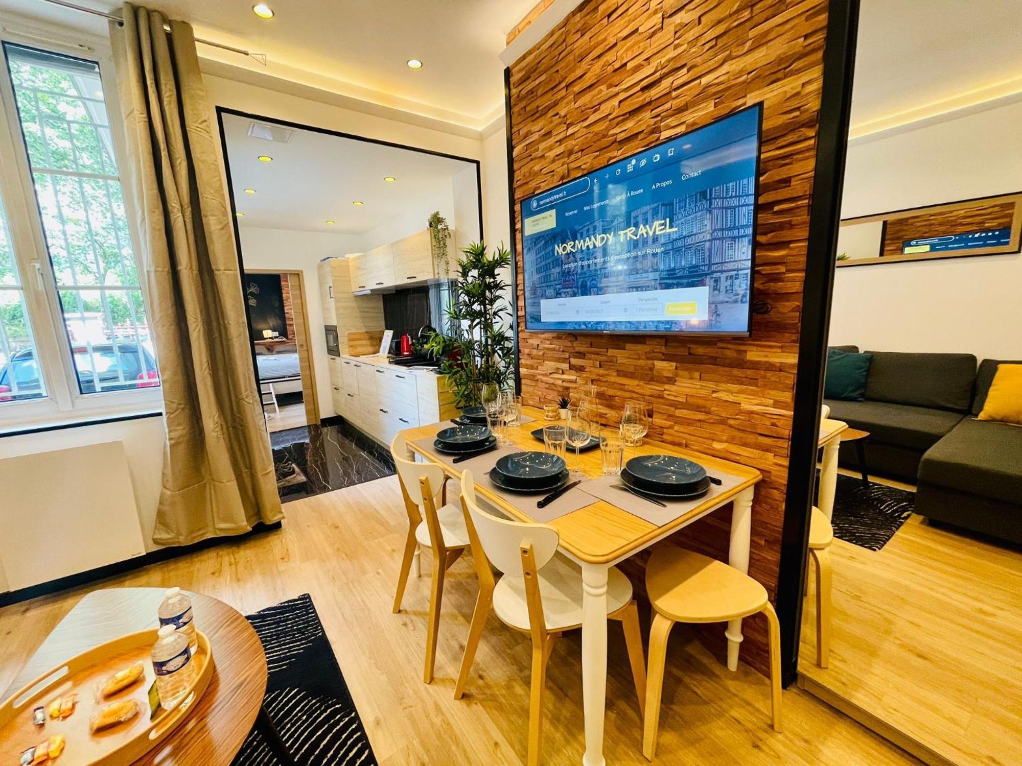 Normandytravel - Location D'Appartements D'Exception Sur Rouen Exteriér fotografie